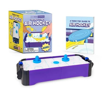 Hachette Gifts Teeny-Tiny Air Hockey: Score!