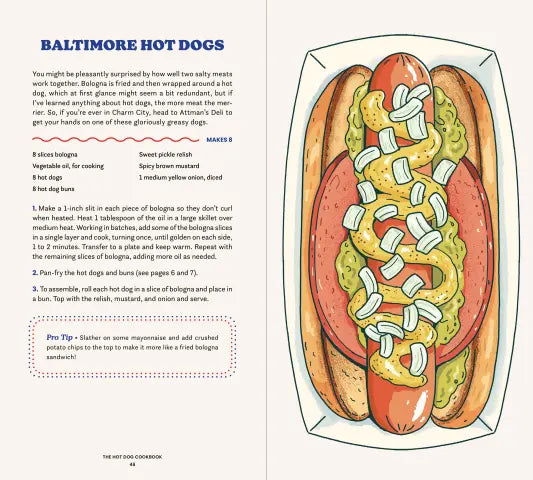 Hachette Gifts The Hot Dog Cookbook