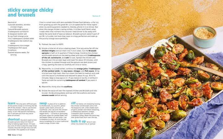 Hachette Gifts What to Cook When You Don’t Feel Like Cooking: Make It Fast