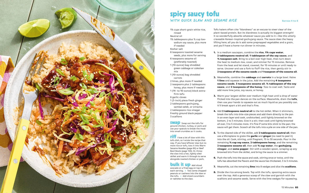 Hachette Gifts What to Cook When You Don’t Feel Like Cooking: Make It Fast