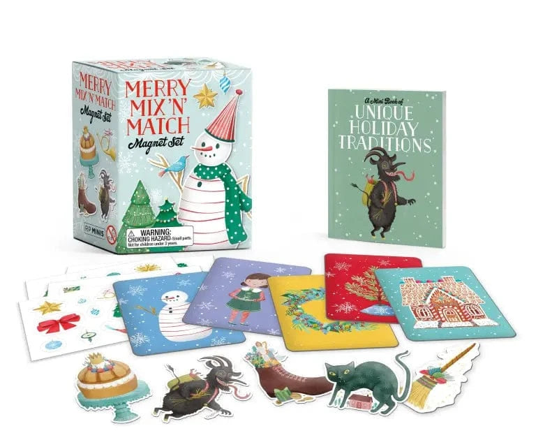 Hachette Holiday Merry Mix ‘n’ Match Magnet Set