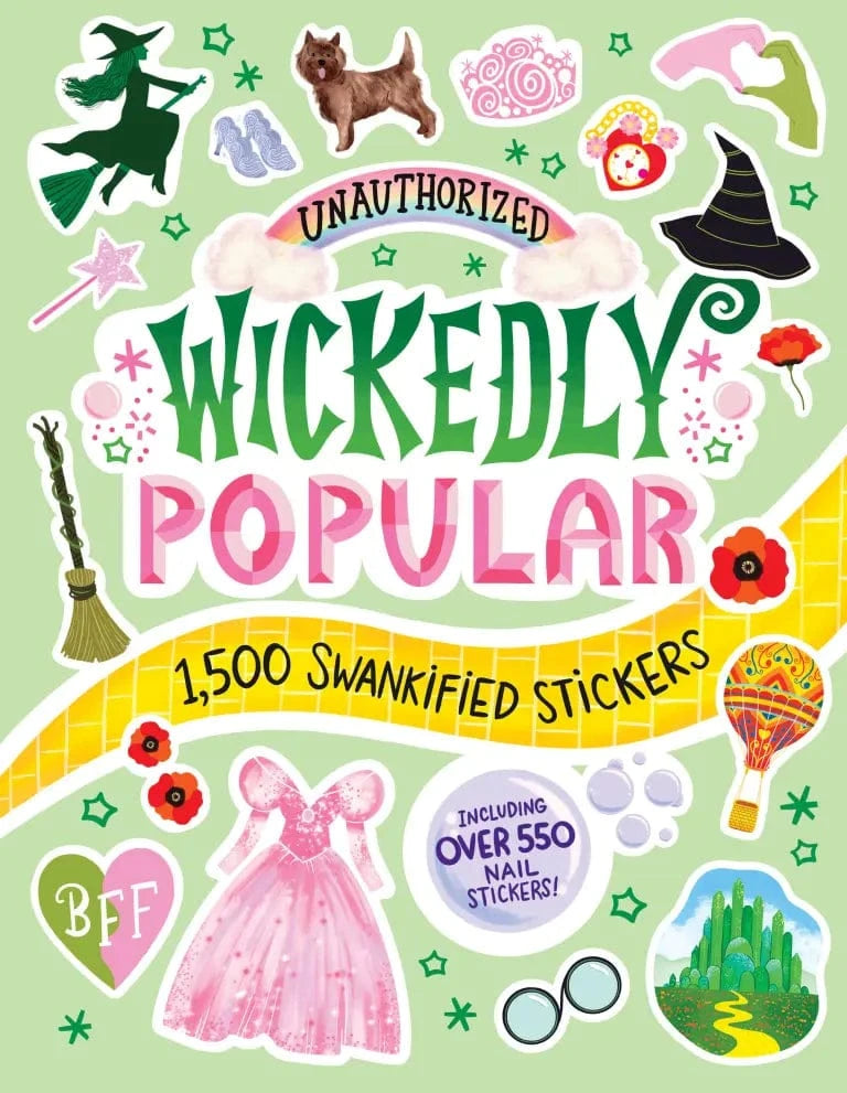 Hachette Holiday Wickedly Popular Sticker Book