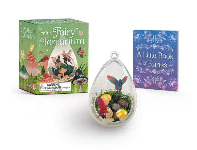 Hachette Home Decor Mini Fairy Terrarium