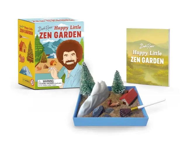 Hachette Magnet Bob Ross Happy Little Zen Garden
