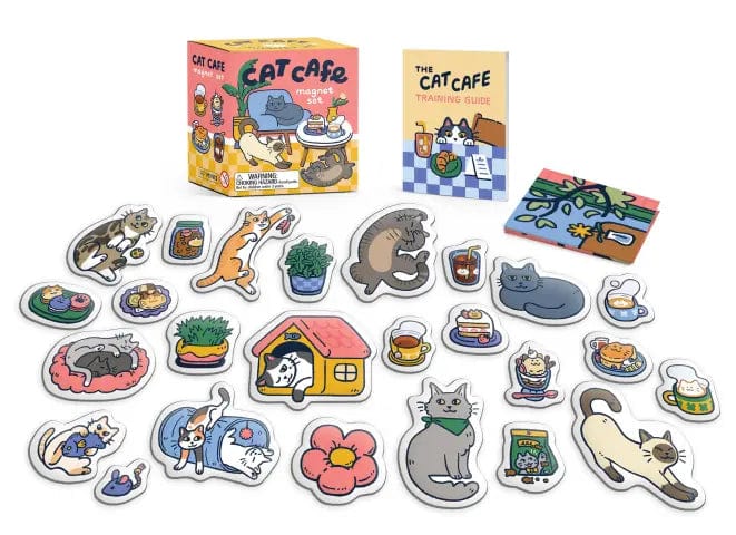 Hachette Magnets Cat Cafe Magnet Set