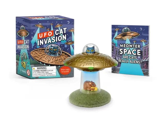 Hachette Mini kIts UFO Cat Invasion