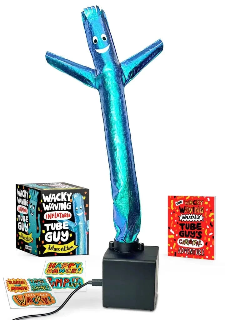 Hachette Mini kIts Wacky Waving Inflatable Tube Guy Deluxe Edition