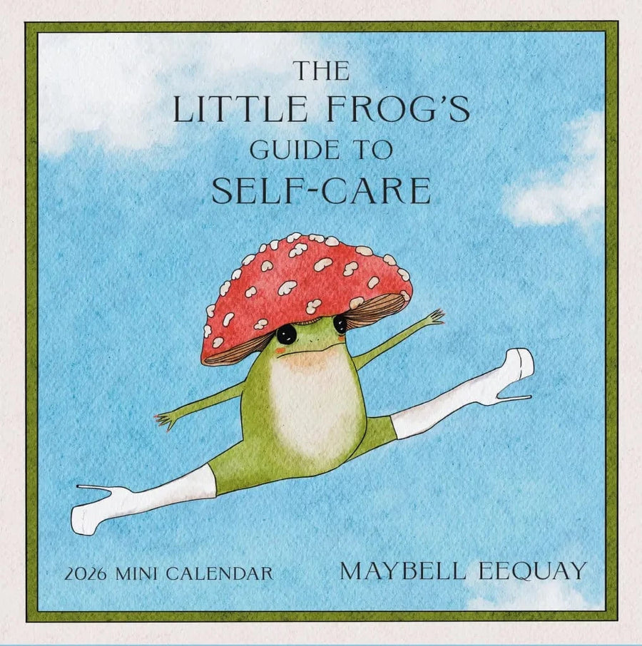 Hachette Paper The Little Frog’s Guide to Self-Care Mini Wall Calendar 2026
