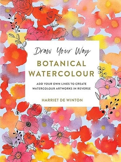 Hachette Paperback Draw Your Way Botanical Watercolor