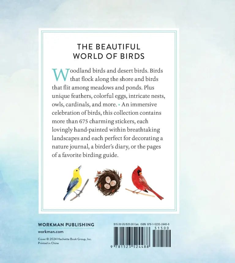 Hachette Sticker Book A Bird Lover's Sticker Book