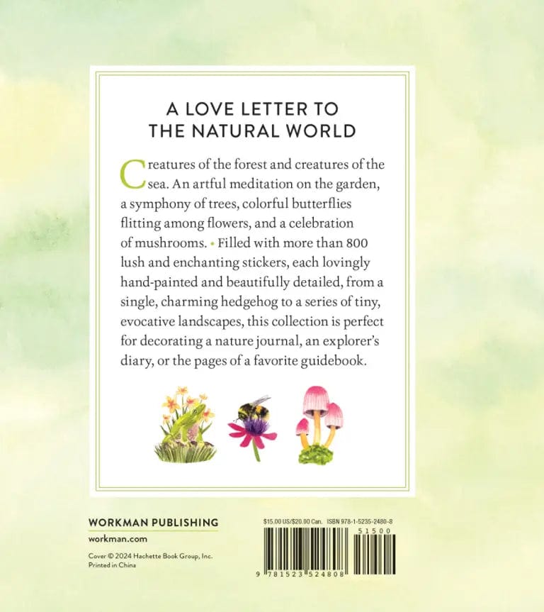 Hachette Sticker Book A Nature Lover's Sticker Book