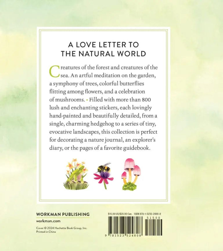 Hachette Sticker Book A Nature Lover's Sticker Book