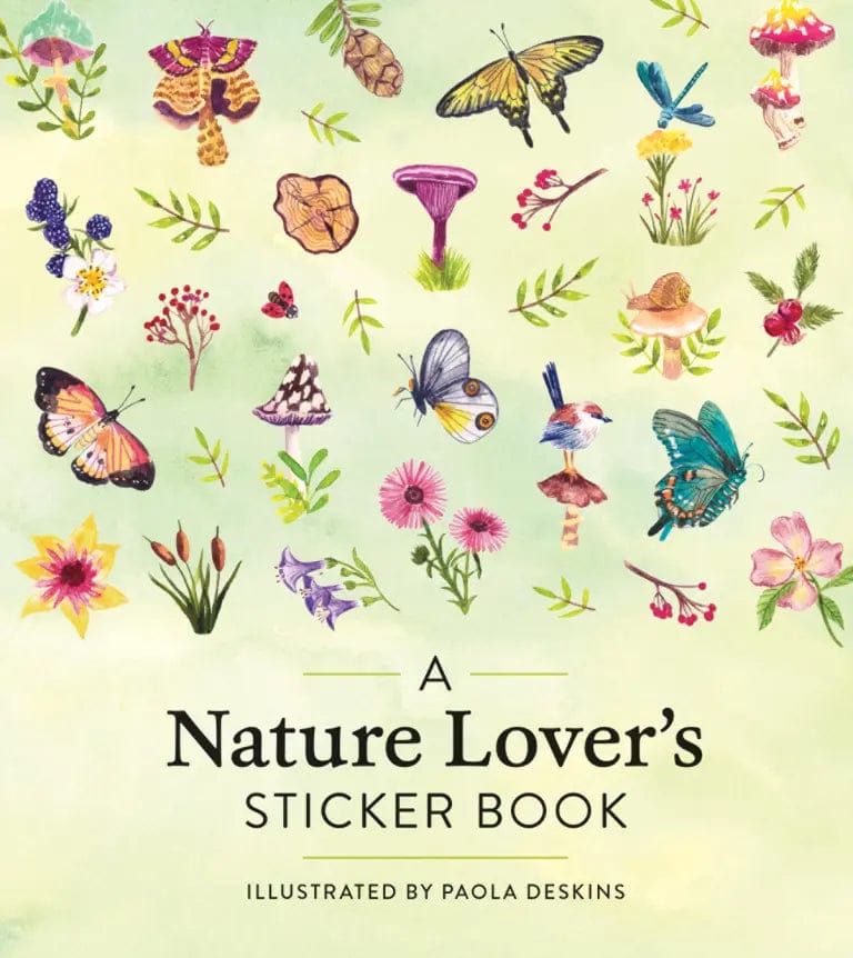 Hachette Sticker Book A Nature Lover's Sticker Book