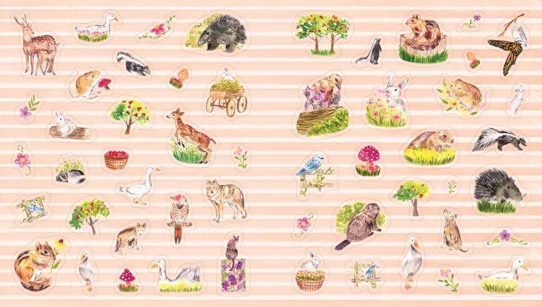 Hachette Sticker Book A Nature Lover's Sticker Book