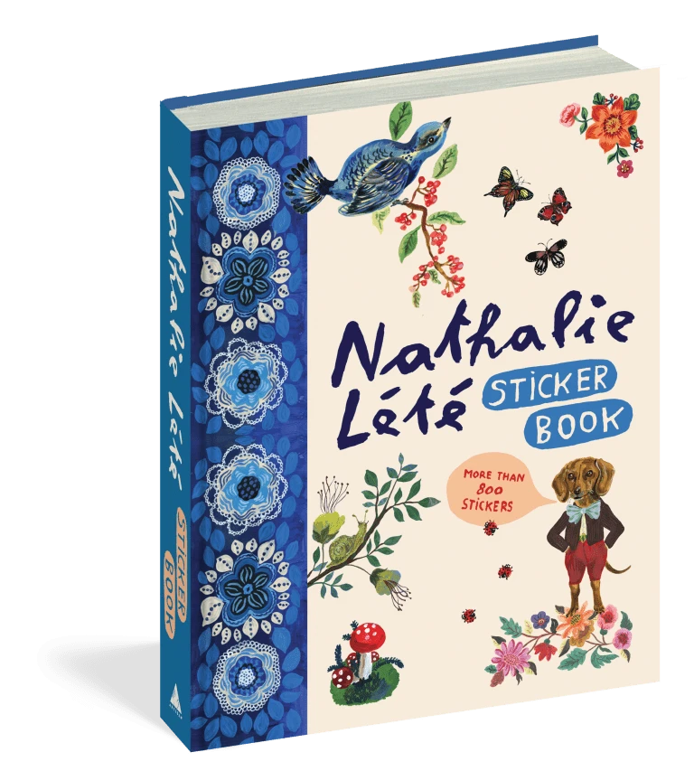 Hachette Sticker Book Nathalie Lété Sticker Book