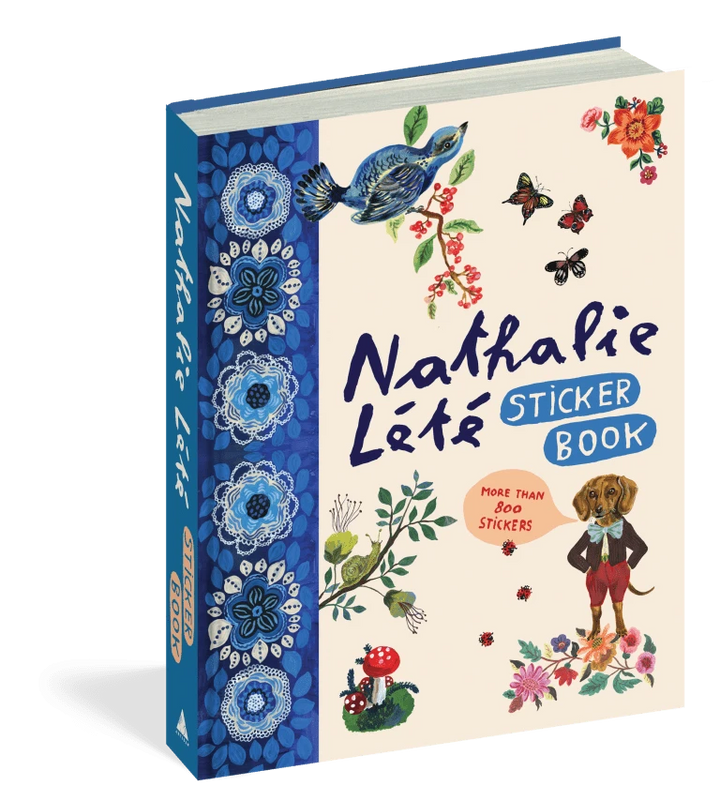 Hachette Sticker Book Nathalie Lété Sticker Book