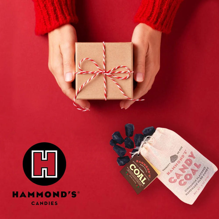 Hammond's Candies Sweet Treats Hammond's Candies - Holiday Hard Candy - Coal Cinnamon