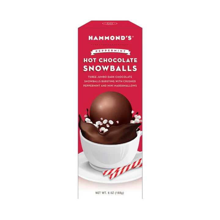 Hammond's Candies Sweet Treats Hammond's Candies -  Peppermint Hot Chocolate Snowballs Gift Box