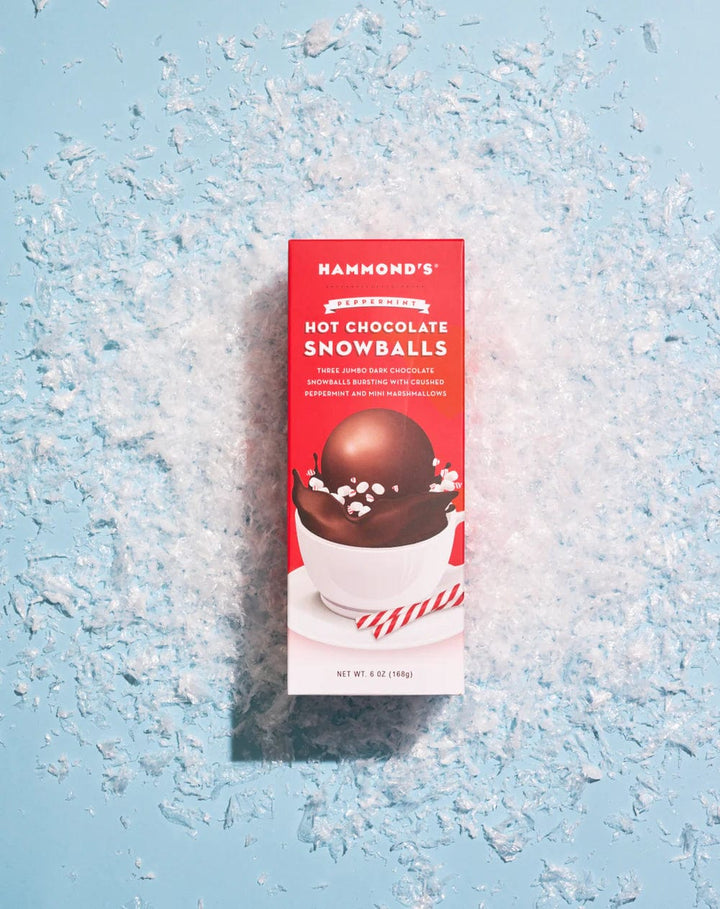 Hammond's Candies Sweet Treats Hammond's Candies -  Peppermint Hot Chocolate Snowballs Gift Box