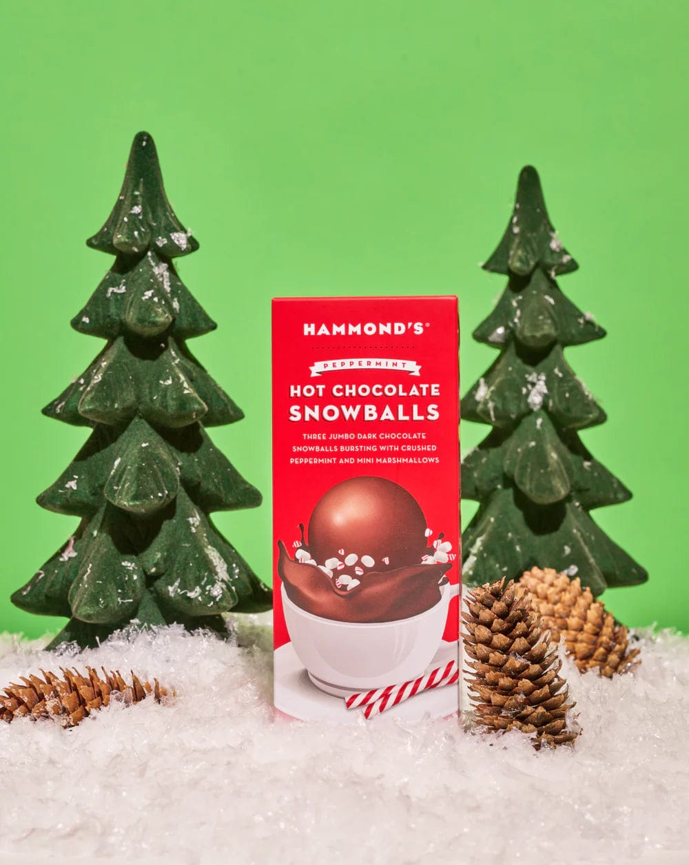 Hammond's Candies Sweet Treats Hammond's Candies -  Peppermint Hot Chocolate Snowballs Gift Box