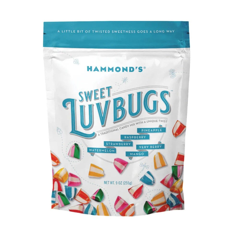 Hammond's Candies Sweet Treats Traditional Candy - Sweet Luvbugs - 9 oz Resealable Bag | Hammond's Candies