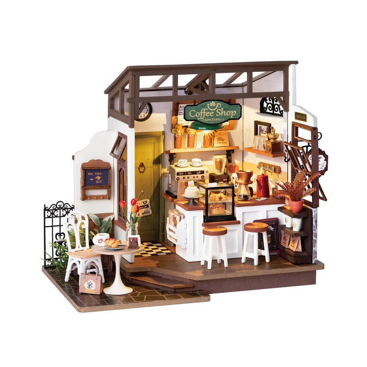 Hands Craft Activity Kit DIY Miniature Kit - No. 17 Cafe | Hands Craft