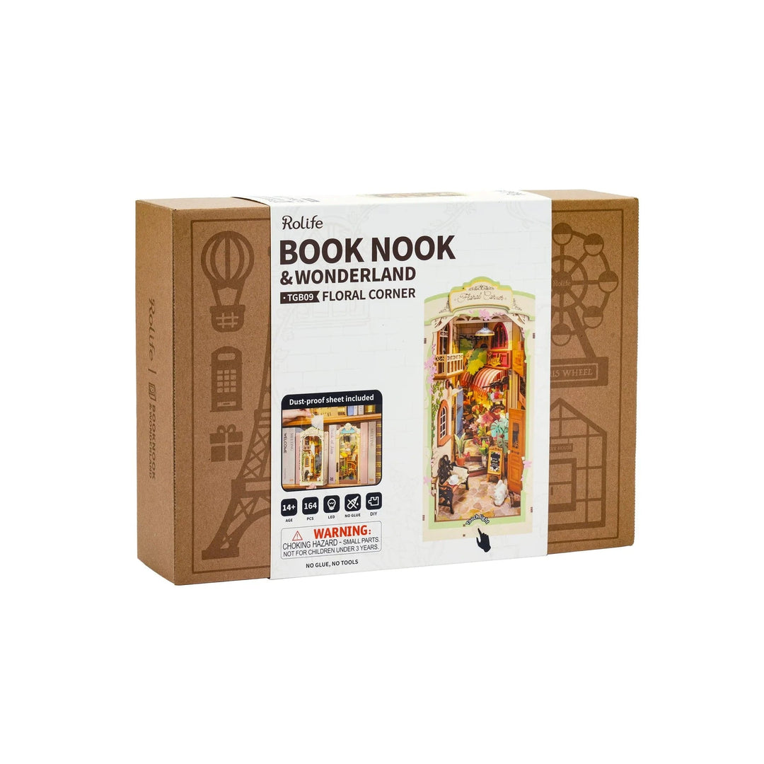 Hands Craft Gifts Floral Corner w/ Dust Cover | Hands Craft