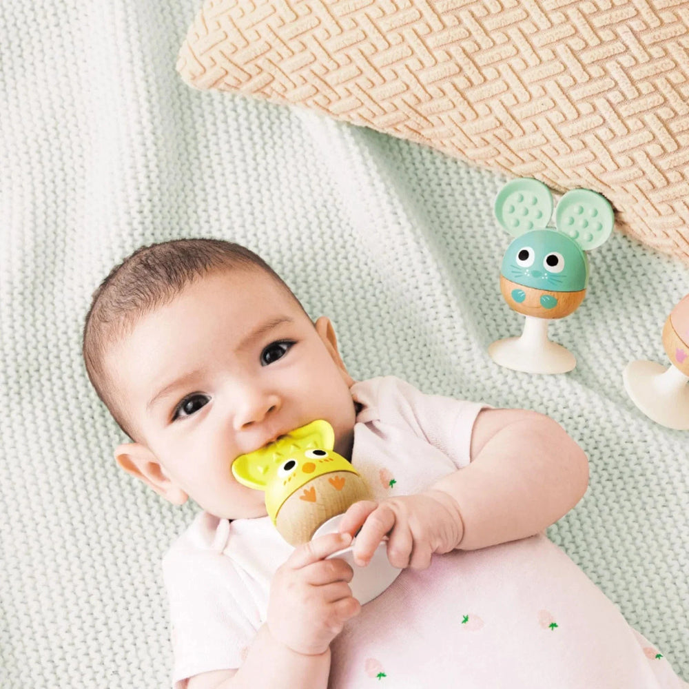 Hape Baby Cheery Critter Rattle Trio | Hape