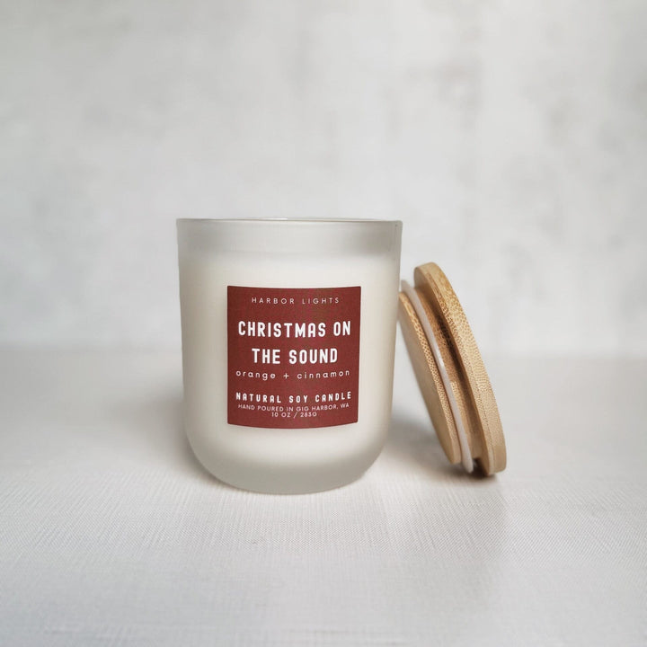 Harbor Lights Gifts Christmas on the Sound (Orange & Cinnamon) Candle