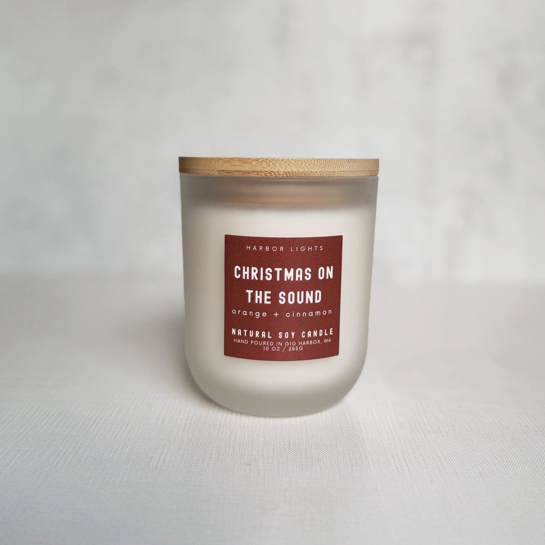 Harbor Lights Gifts Christmas on the Sound (Orange & Cinnamon) Candle