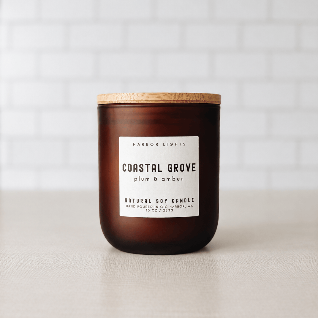 Harbor Lights Gifts Coastal Grove (Plum & Amber) Candle
