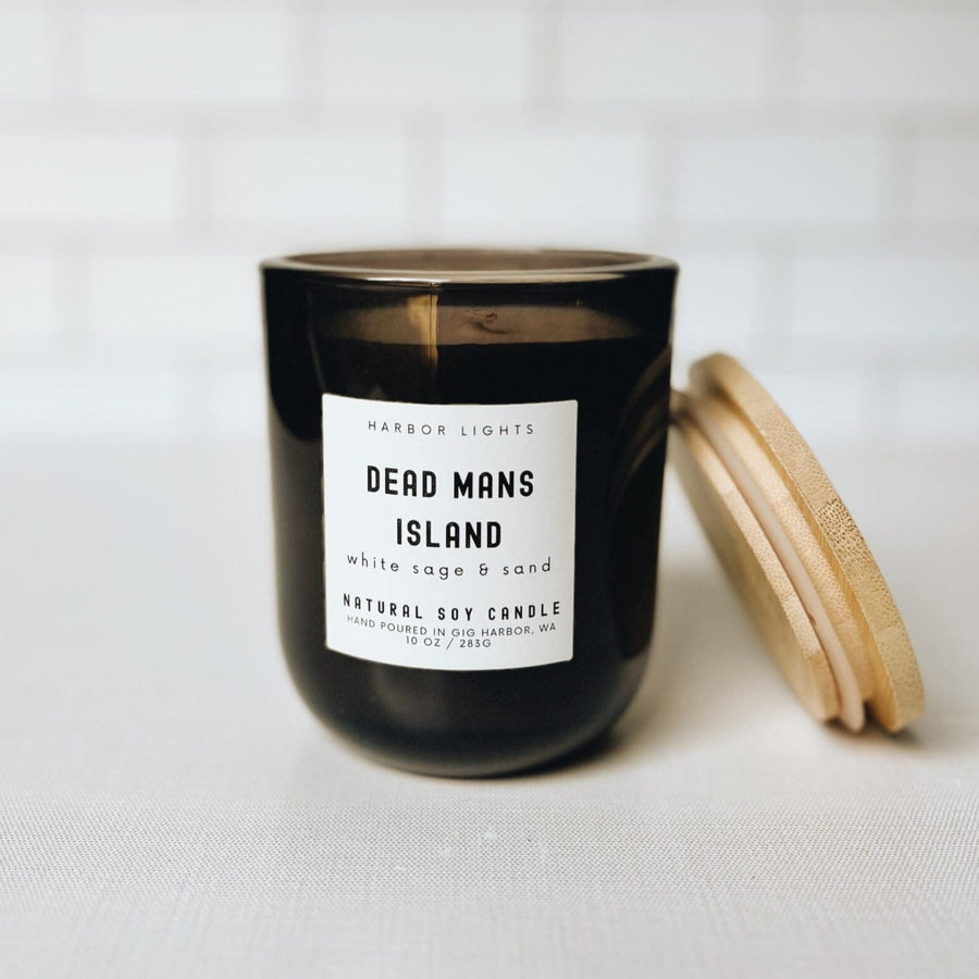Harbor Lights Gifts Dead Man’s Island (White Sage & Sand) Candle