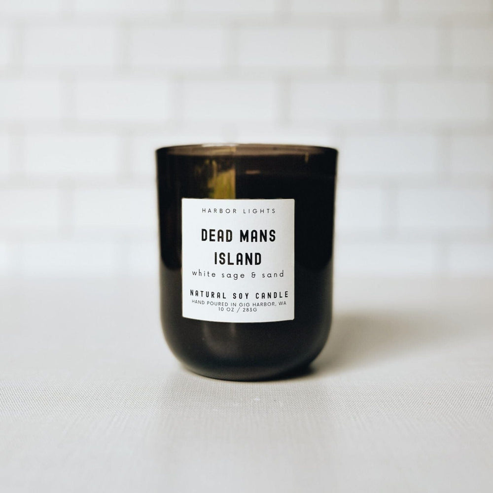 Harbor Lights Gifts Dead Man’s Island (White Sage & Sand) Candle