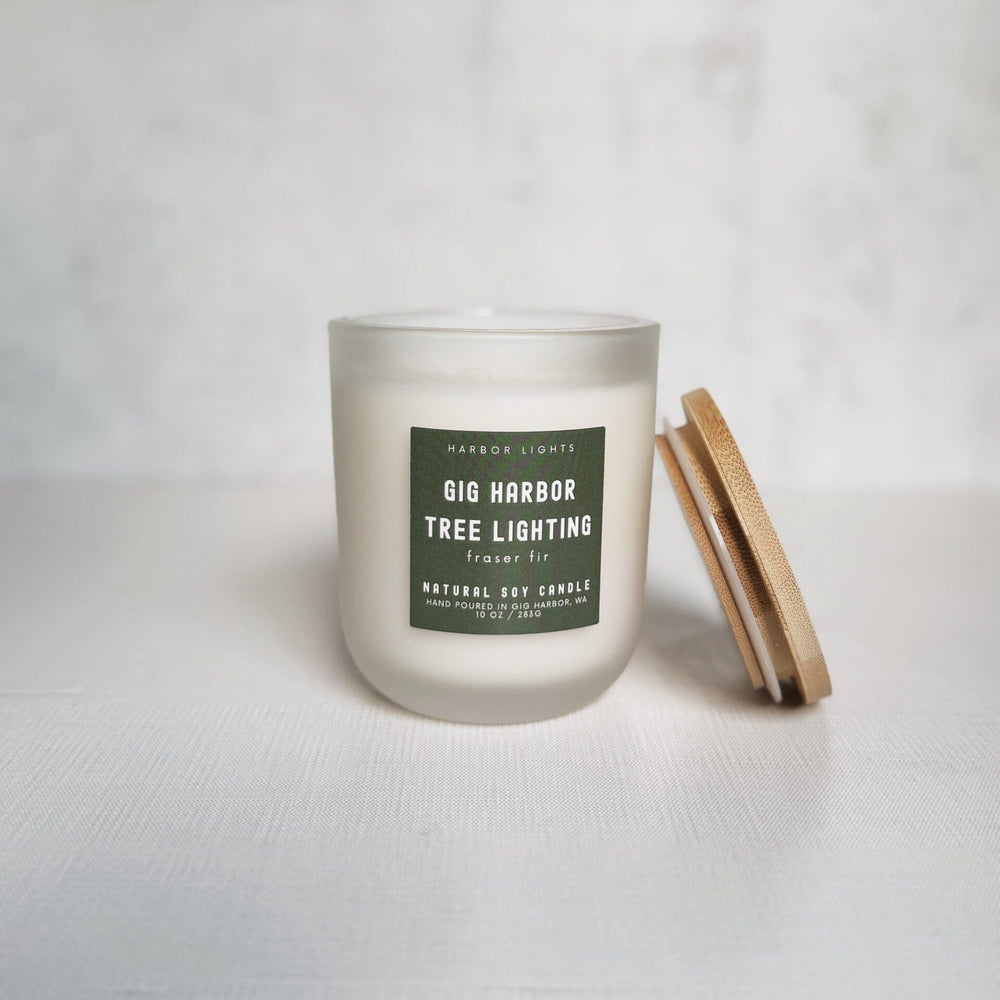 Harbor Lights Gifts Gig Harbor Tree Lighting (Fraser Fir) Candle