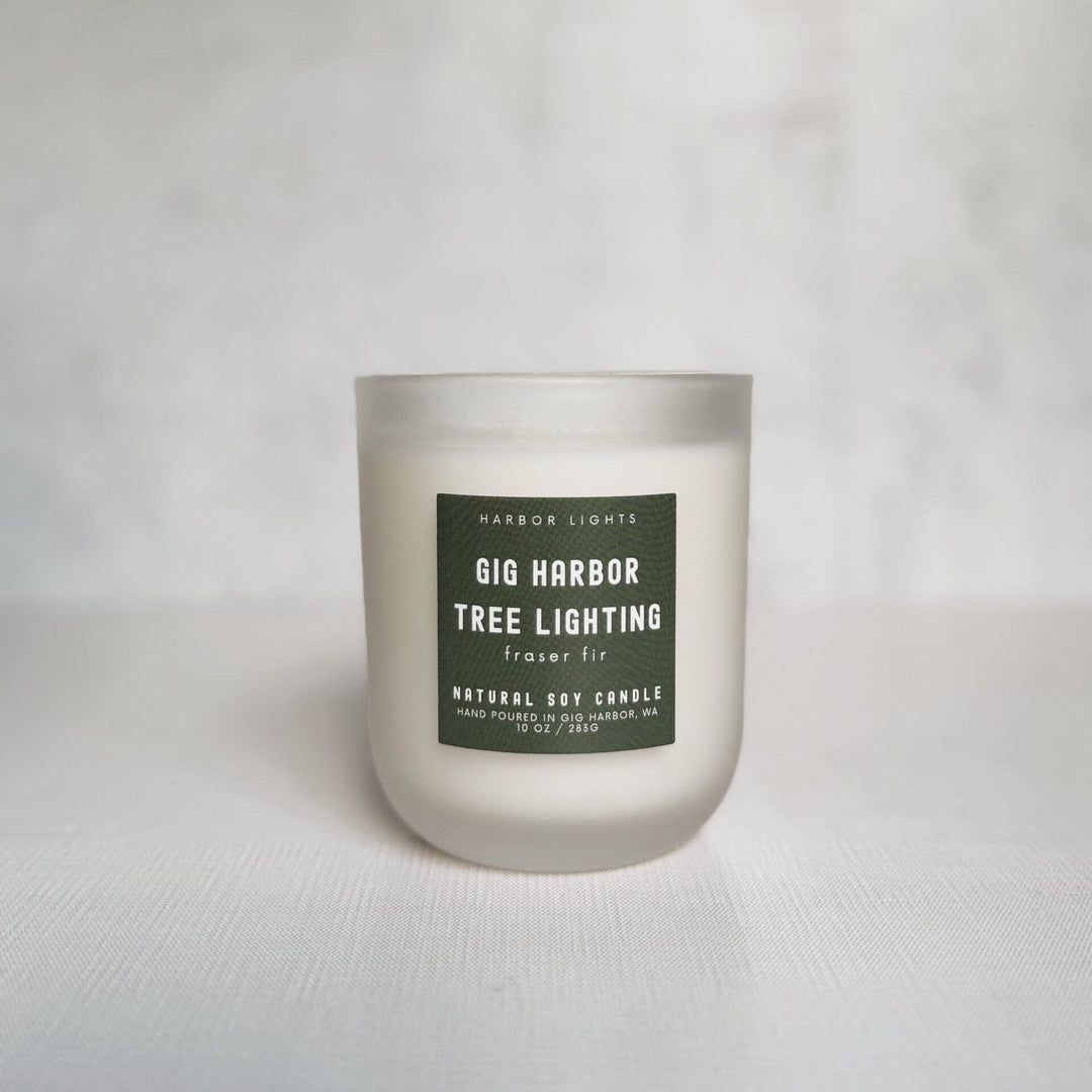 Harbor Lights Gifts Gig Harbor Tree Lighting (Fraser Fir) Candle