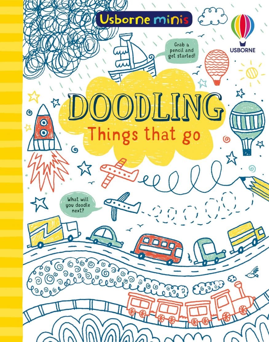 Harper Collins Book Usborne Minis - Doodling Things That Go