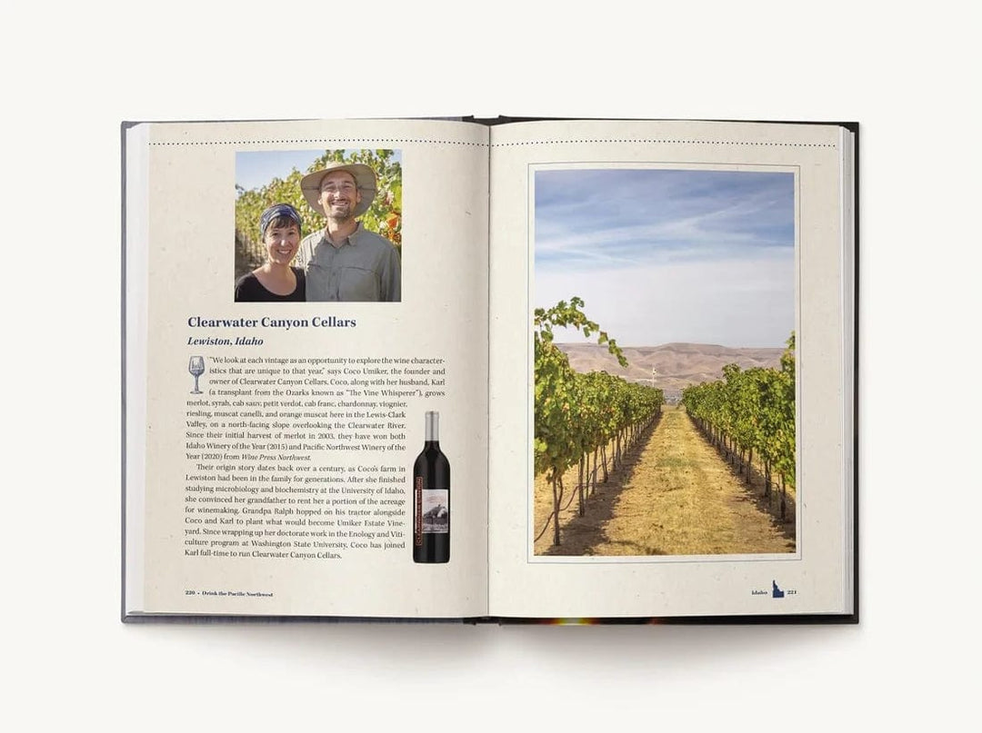Harper Collins Christian Publishing Book Drink the Pacific Northwest: The Ultimate Guide to Breweries, Distilleries, and Wineries in the Northwest