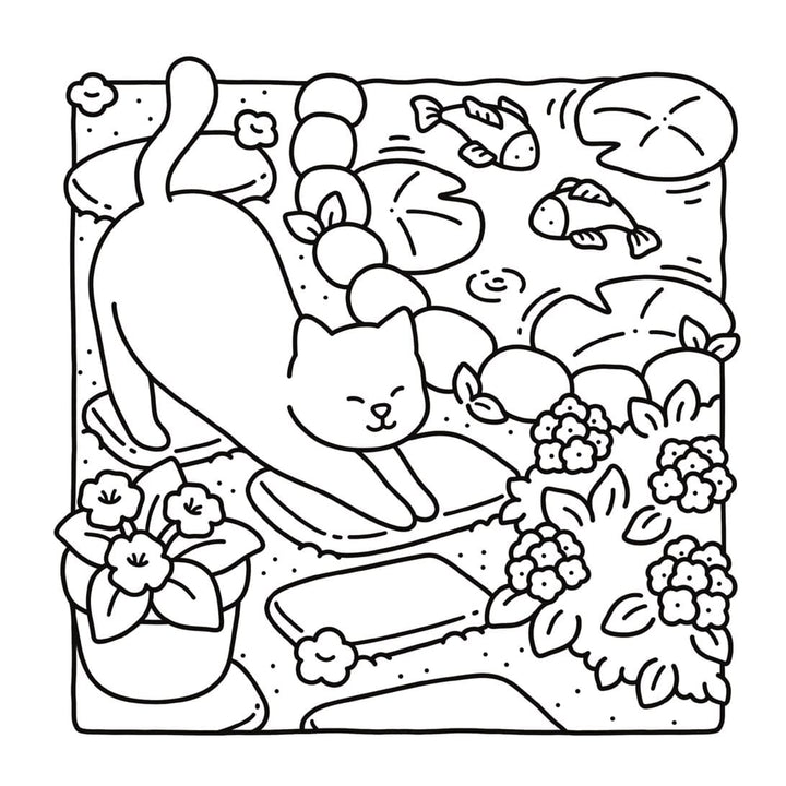 Harper Collins Gifts Cat Moments: Meow Life Coloring Book (Spiral Bound Edition)