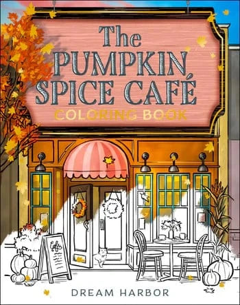 Harper Collins Gifts The Pumpkin Spice Café Coloring Book