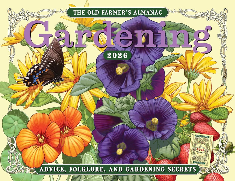 Harper Collins Paper The 2026 Old Farmer's Almanac Gardening Wall Calendar