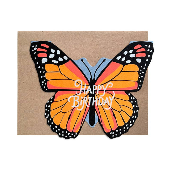 Hartland Cards Cards Monarch Cut Out Butterfly