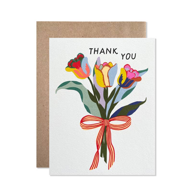 Hartland Cards Cards Thank you Tulips