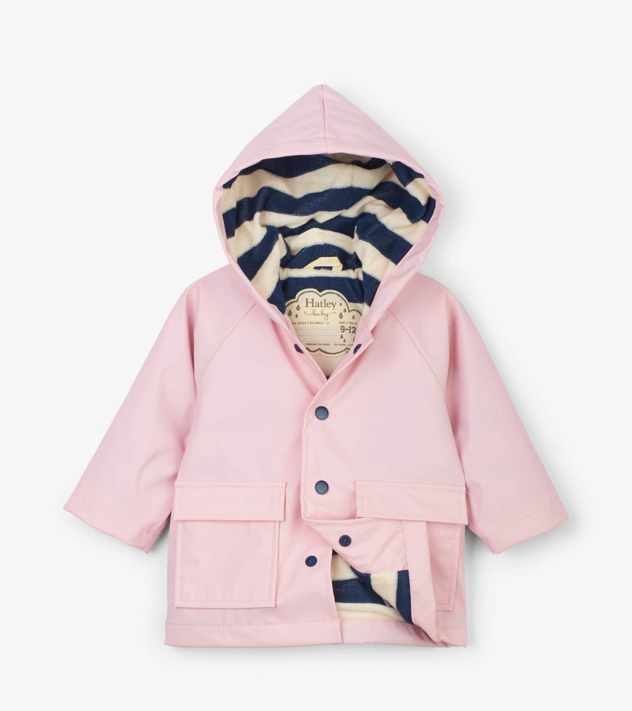 Hatley Jacket Pink Baby Raincoat