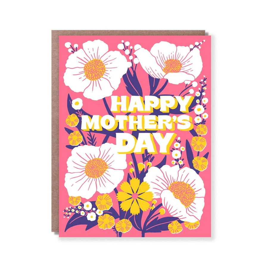 Hello!Lucky Card Mother's Day Poppies Card