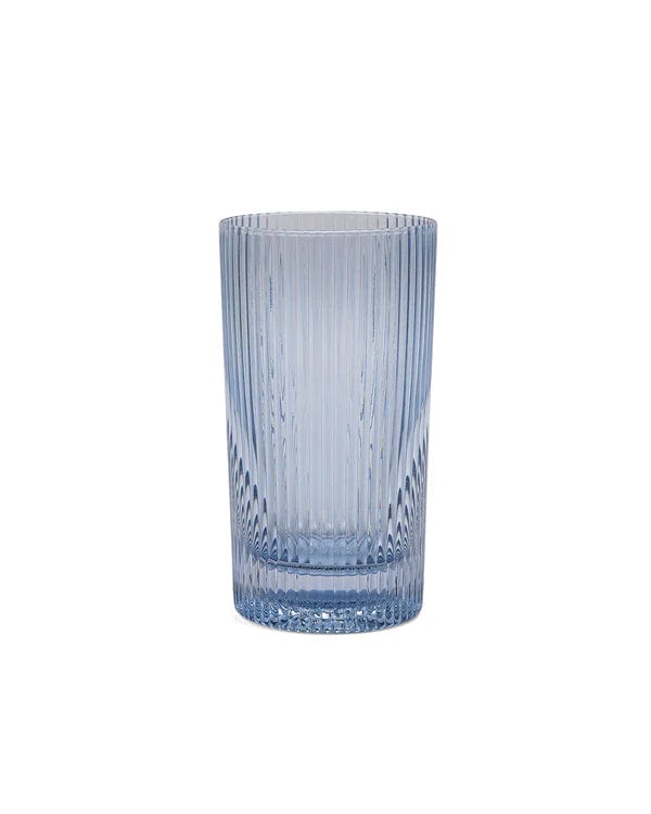 Here's How Cocktail glass The Stella Highball Glass - Blue, Set of 2