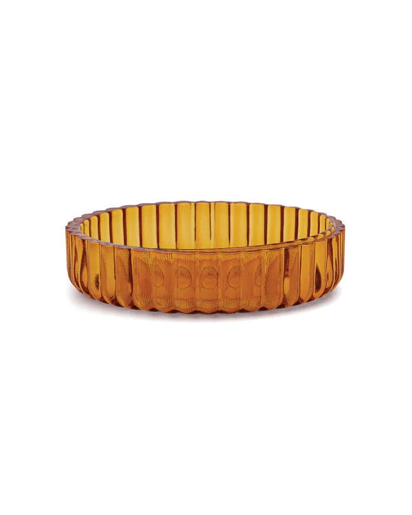 Here's How The Mookie and Lenny Nesting Rim Bowls - Amber, Set of 2