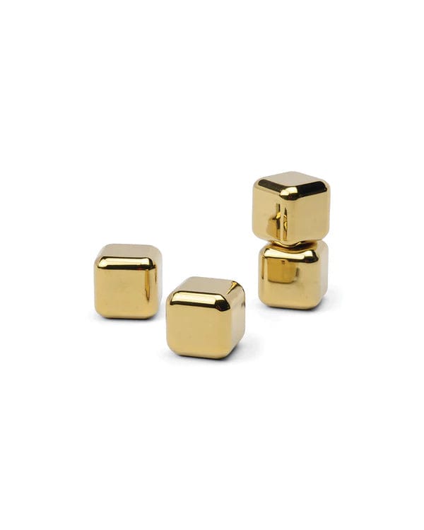 Here's How The Ruby Cocktail Chillers - Gold, Set of 4