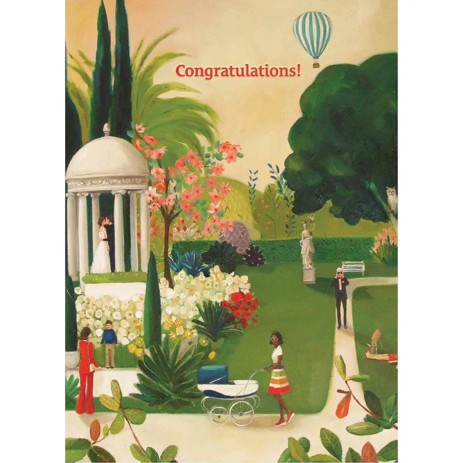 Hester & Cook Cards Congratulations in Park Card