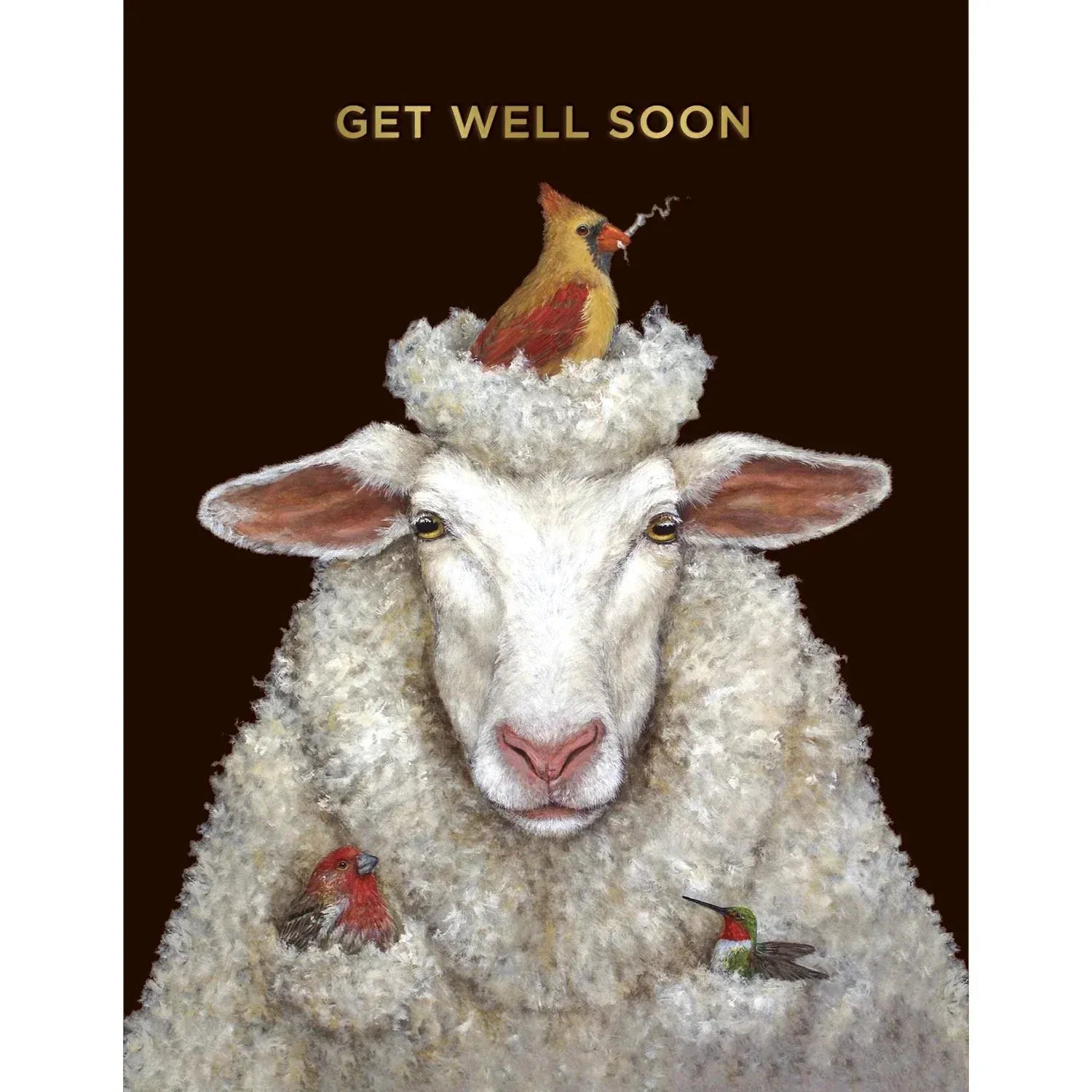 Hester & Cook Cards Get Well Sheep Card
