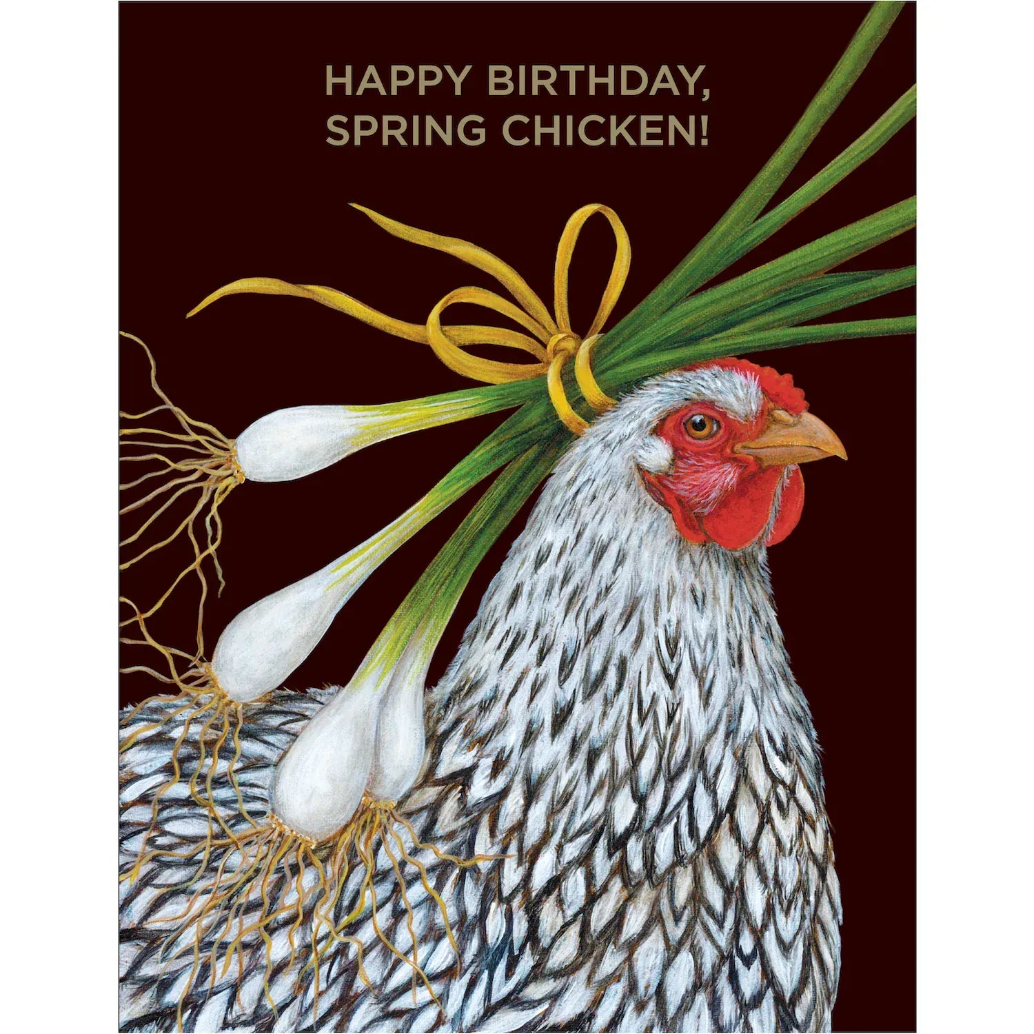Hester & Cook Cards Spring Chicken Birthday Card